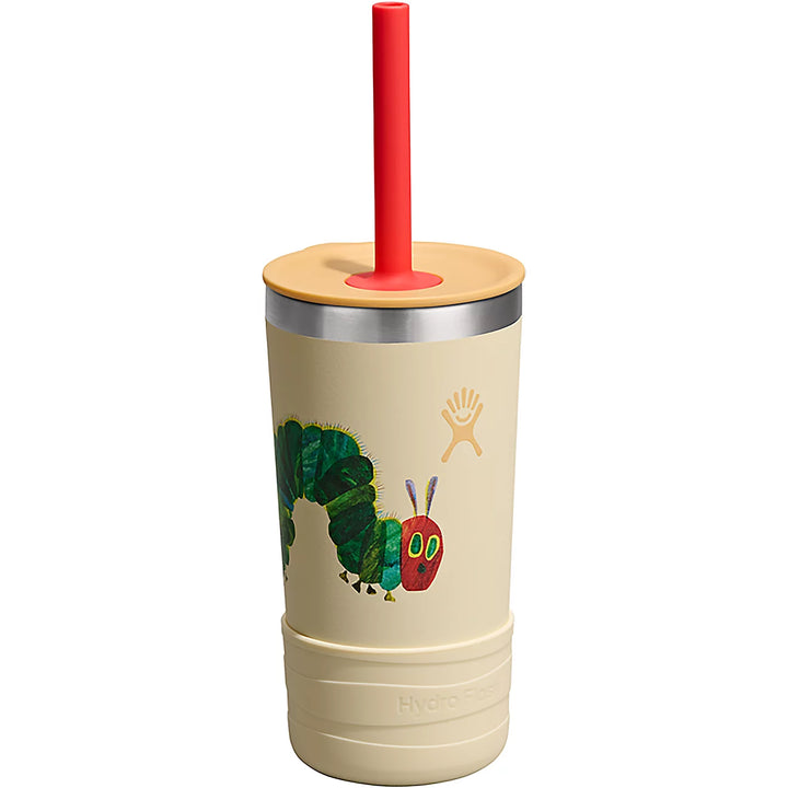 Hydro Flask Kids 12 OZ Tumbler With Straw And Boots - Hungry Caterpillar