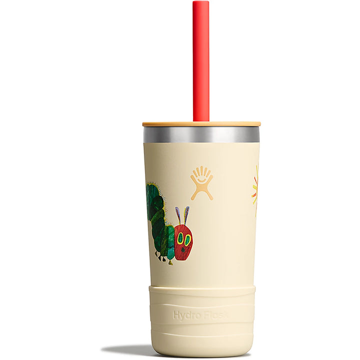 Hydro Flask Kids 12 OZ Tumbler With Straw And Boots - Hungry Caterpillar