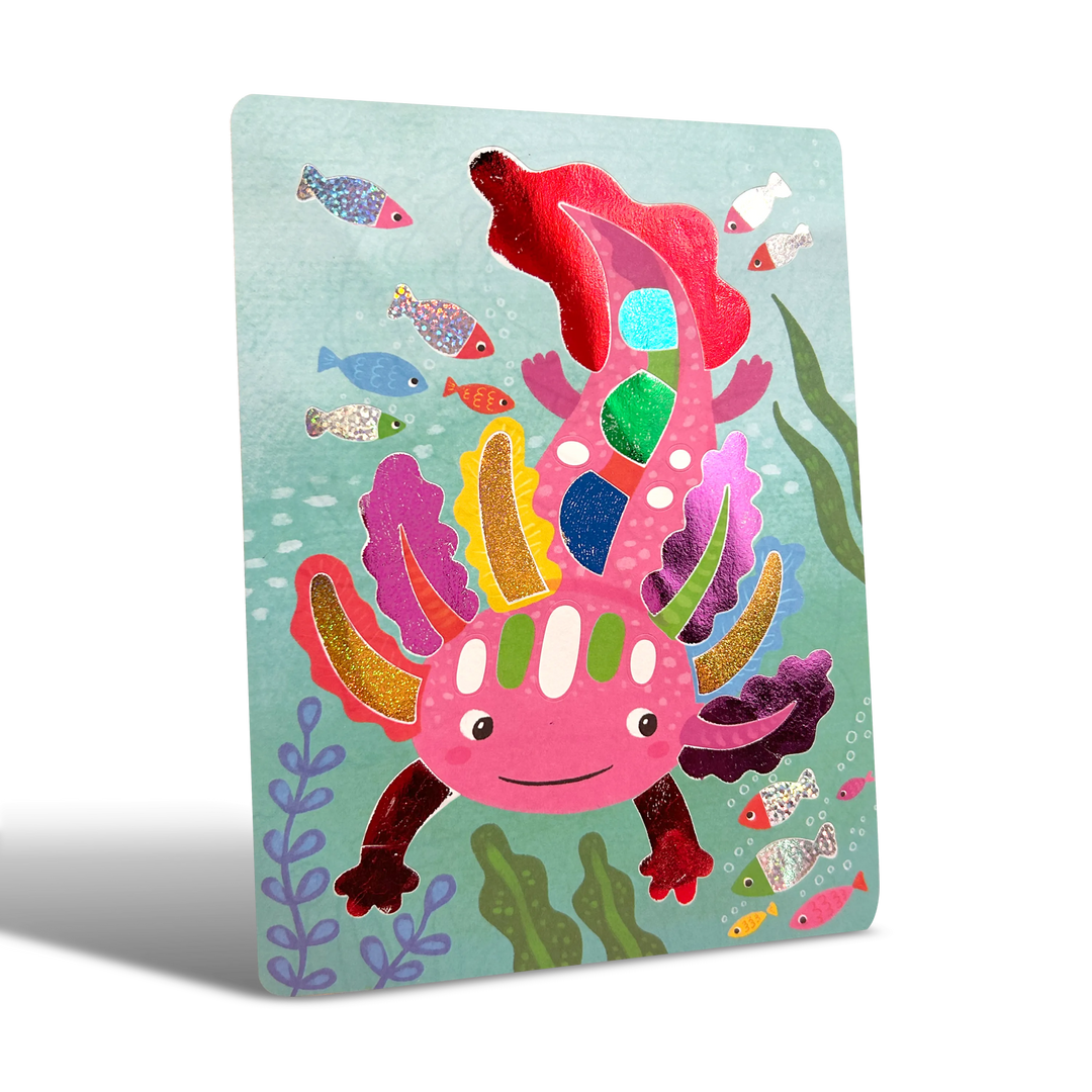 Ooly Foil-tastic Foil Art & Coloring Fun - Awesome Animals