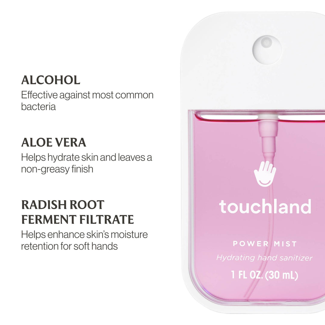 Touchland Power Mist Hydrating Hand Sanitizer - Berry Bliss