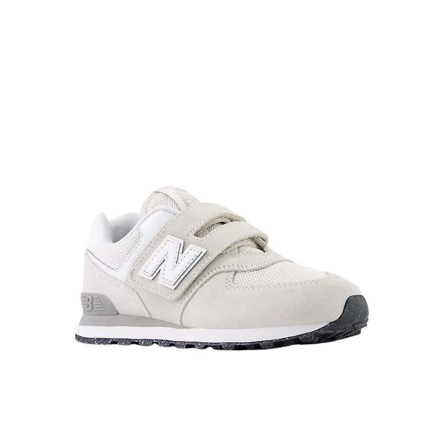 New Balance 574 Hook & Loop - Nimbus White