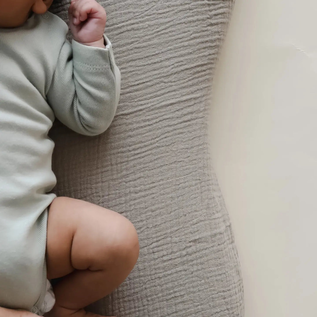 Snuggle Me Lounger Curve Muslin Cover