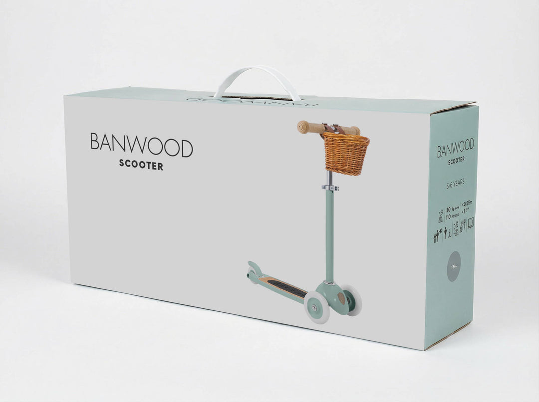 Banwood Vintage 3-Wheel Scooter - Forest