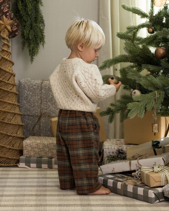Rylee + Cru Palmer Pant - Holiday Plaid
