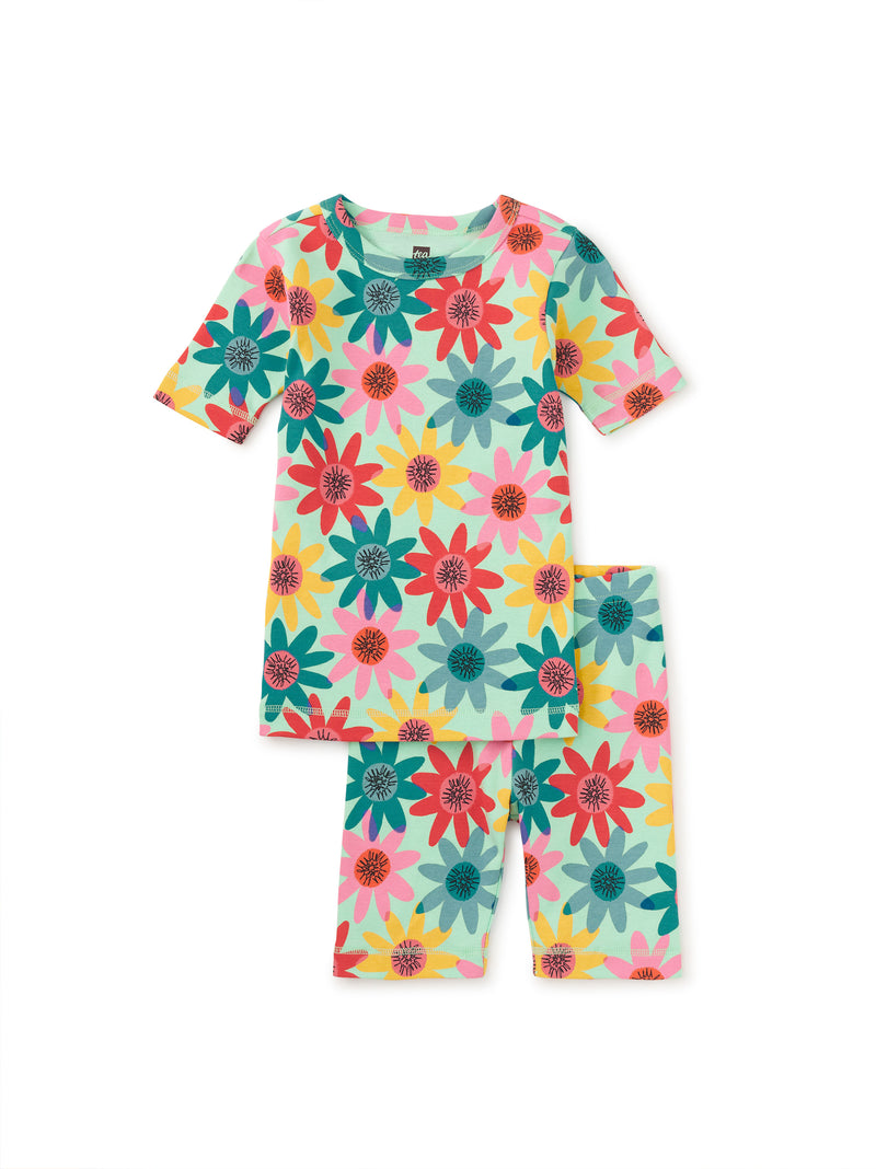 Tea Collection In Your Dreams Pajama Set - Bright Passion Flower