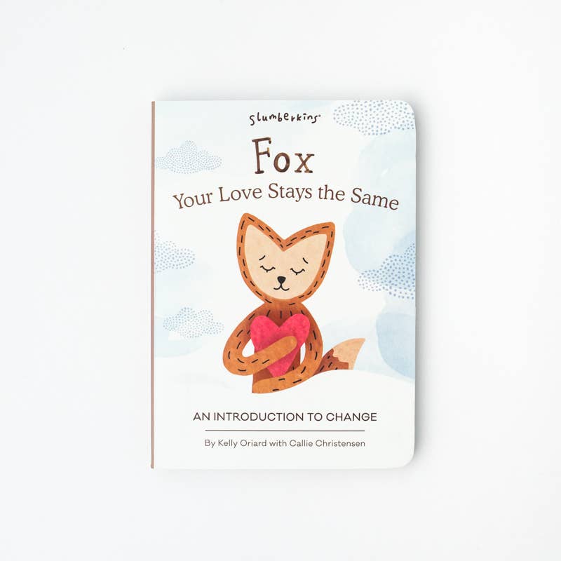 Slumberkins Fox's Navigating Change Plush Snuggler Set - 2 Books