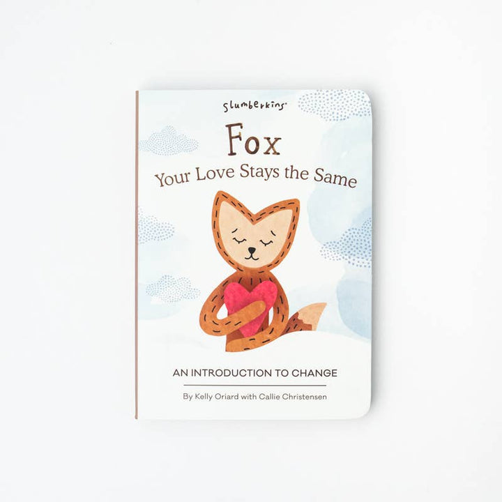 Slumberkins Fox's Navigating Change Plush Snuggler Set - 2 Books