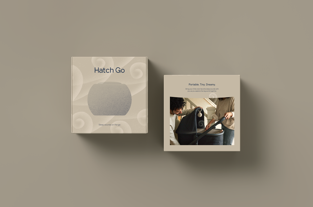Hatch Go Portable Sound Machine - Greige