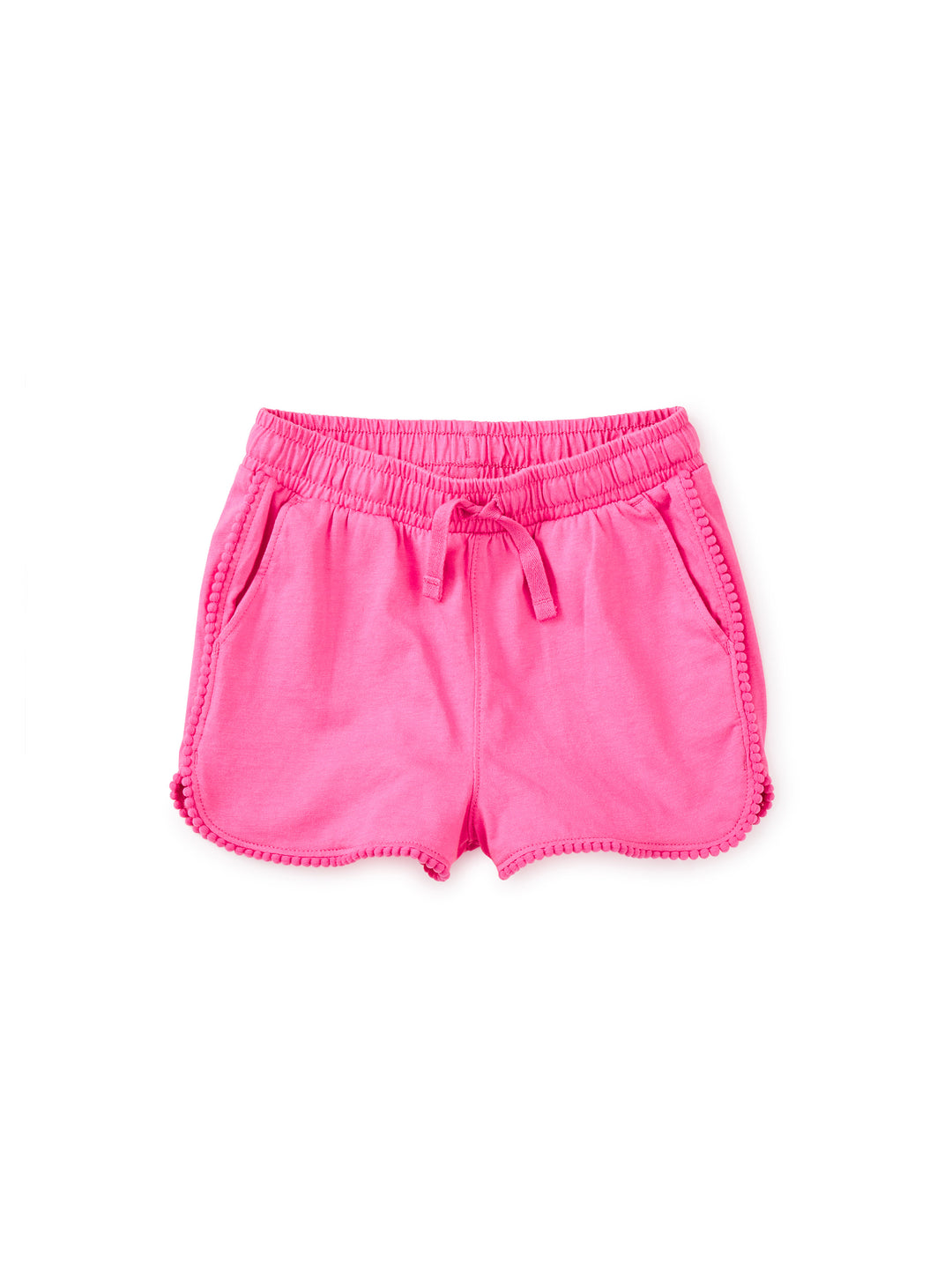 Tea Collection Pom-Pom Gym Shorts - Carousel Pink