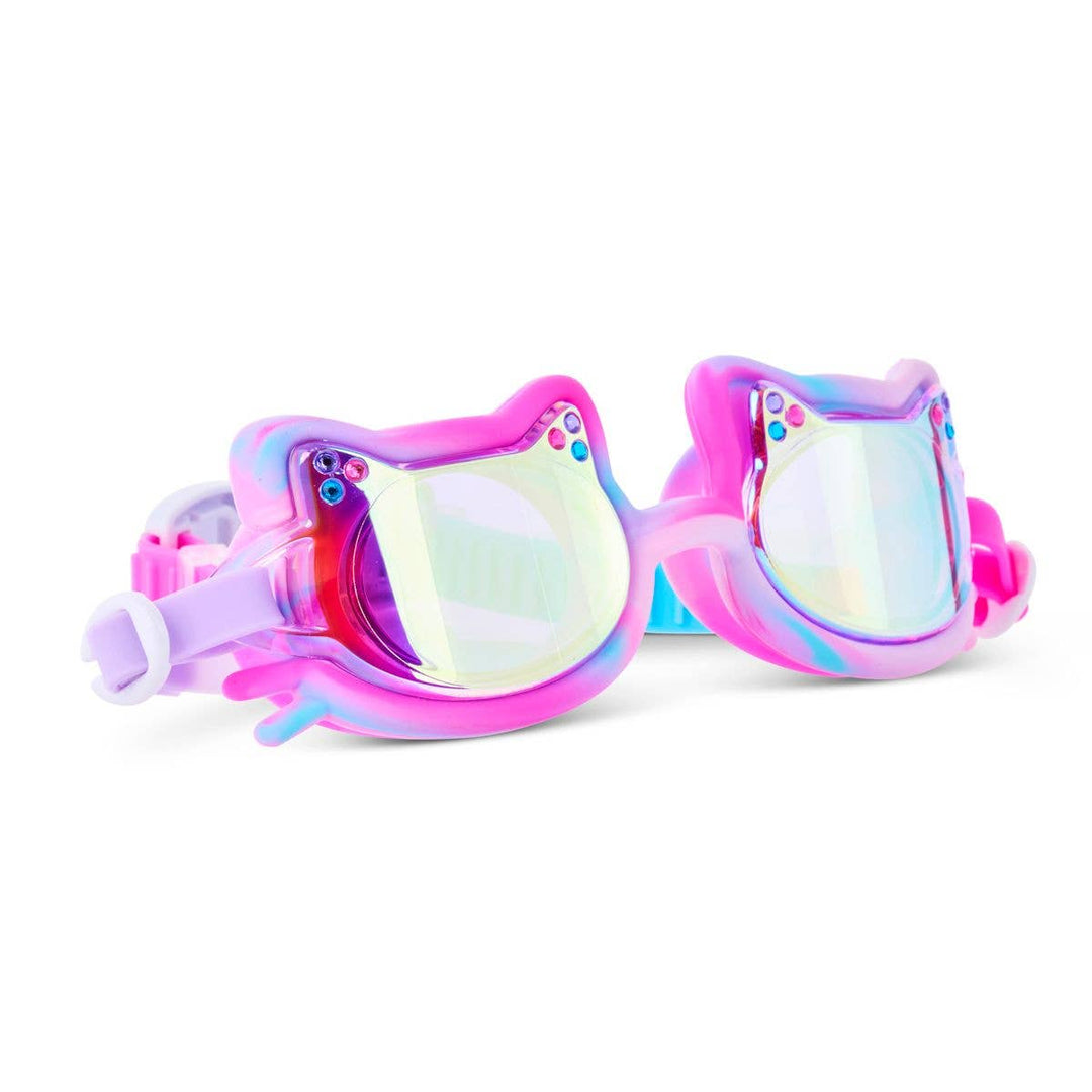 Bling2o Tie-Dye Tabby Flexible Cat Frame Kids' Swim Goggles