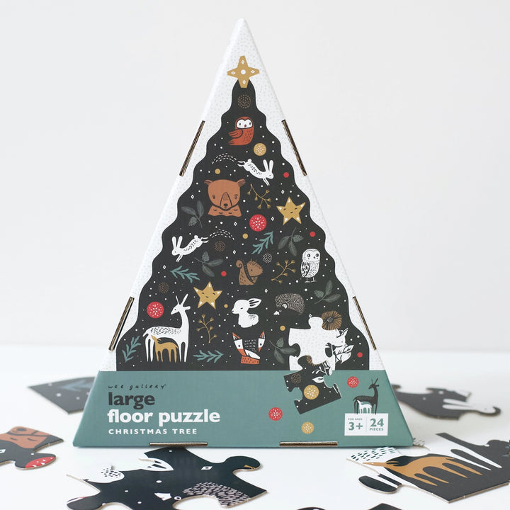 Wee Gallery Christmas Tree 24 Piece Floor Puzzle