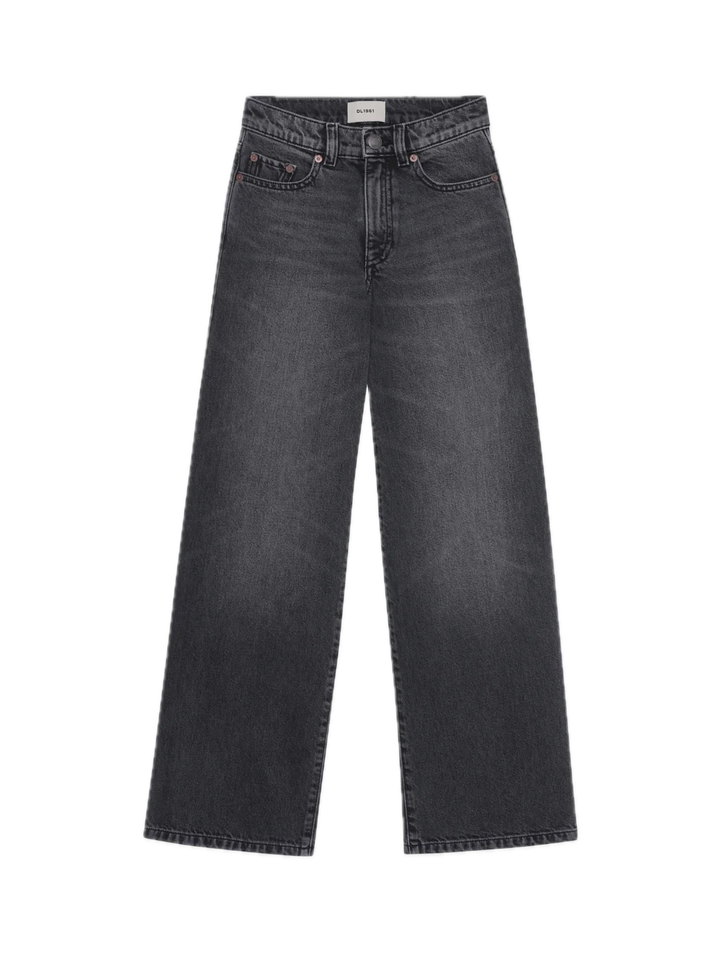 DL1961 Mason Baggy Wide Leg Jeans - Nightshade