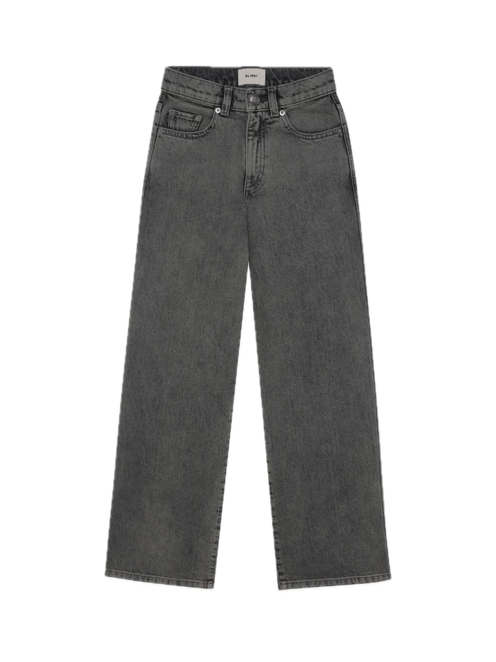 DL1961 Mason Wide Leg Jeans - Character Green
