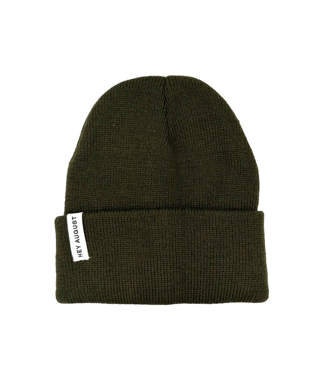 Hey August Knit Cuff Beanie - Pine 