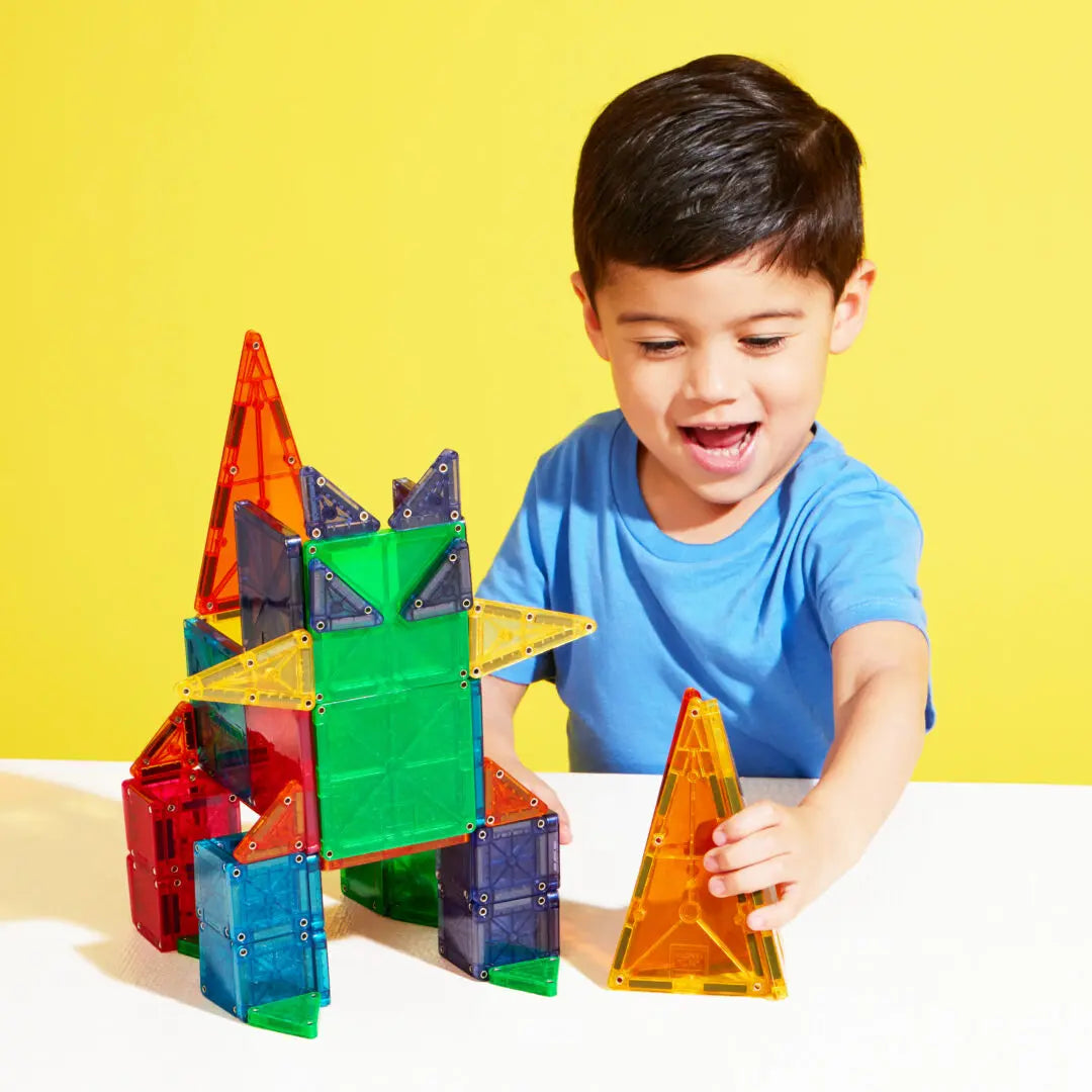 Magna-tiles Combo + MicroMags 62 Piece Set