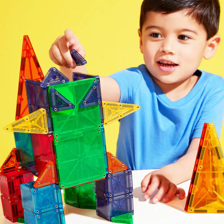 Magna-tiles Combo + MicroMags 62 Piece Set