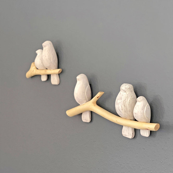 Crane Baby Perch Wall Décor - 2-Pc.