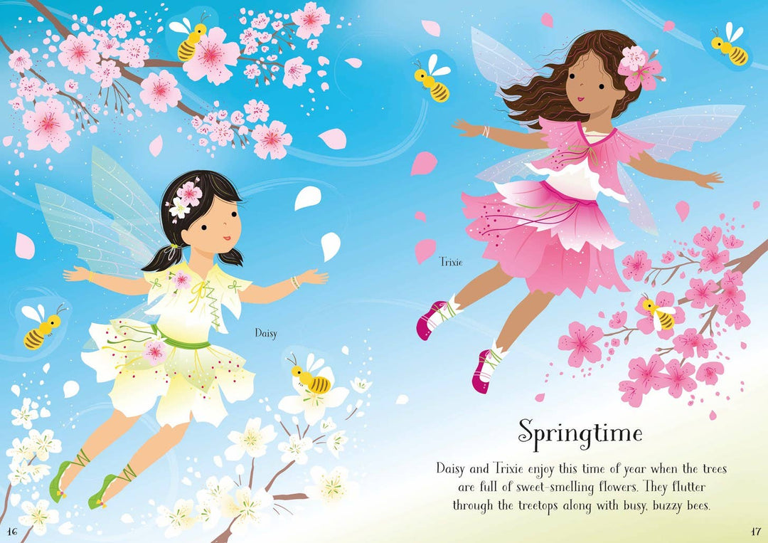 Usborne Little Sticker Dolly Dressing Treetop Fairies