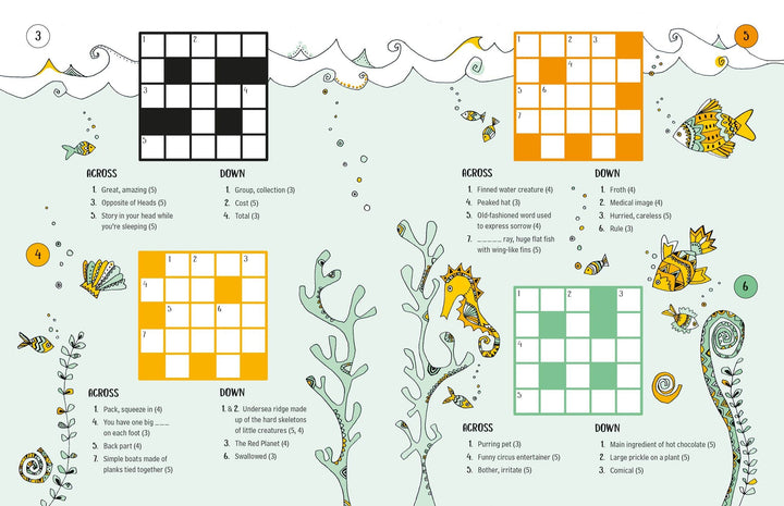 Usborne 100 Children's Crosswords: General Knowledge