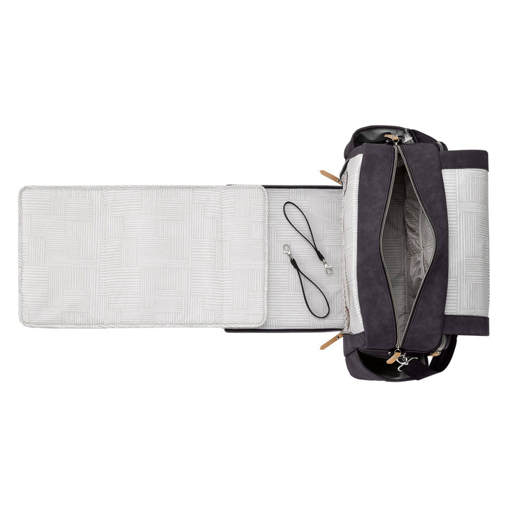 Petunia Boxy Backpack Deluxe - Carbon Cable Stitch