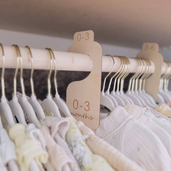 Ali + Oli Baby Closet Size Dividers & Organizer – Newborn To 24 Months