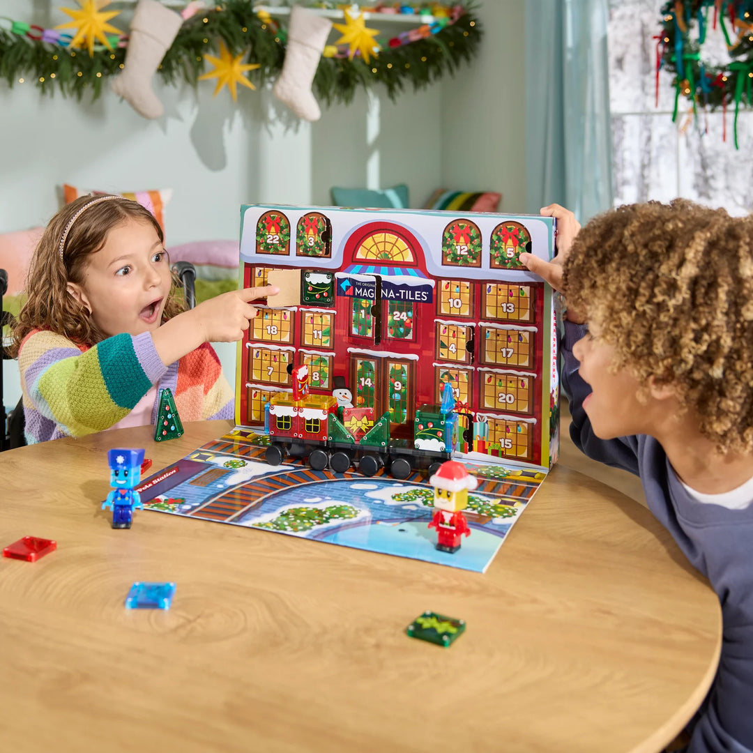 Valtech Magna-Tiles microMAGS  Advent Calendar 34 Piece Set