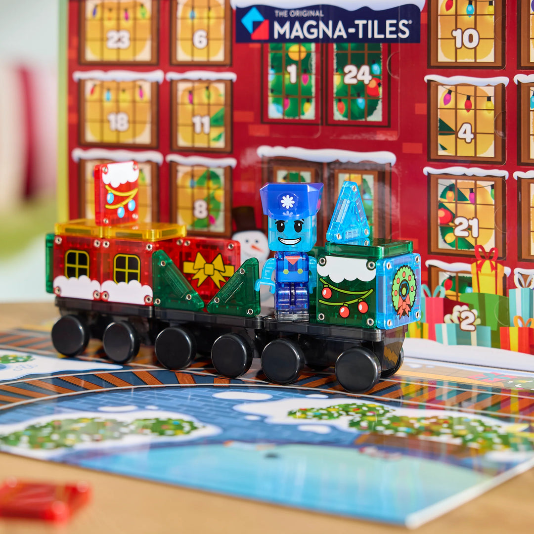 Valtech Magna-Tiles microMAGS  Advent Calendar 34 Piece Set