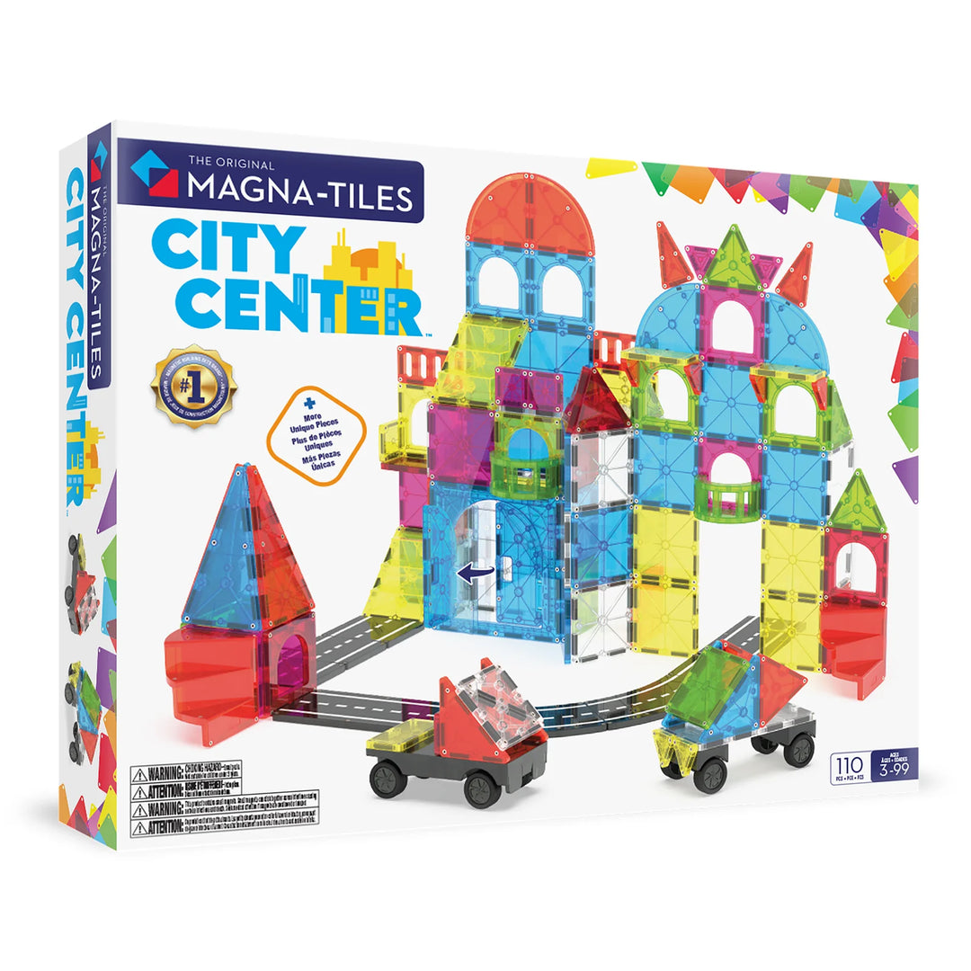Valtech Magna-Tiles City Center 110 Piece Set