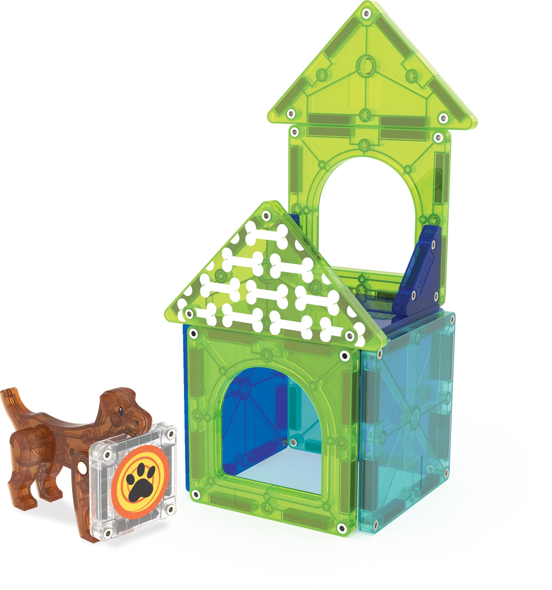 Valtech Magna-Tiles Dog House 13 Piece Set