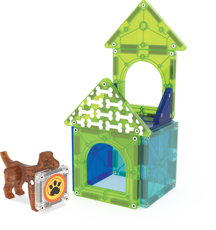 Valtech Magna-Tiles Dog House 13 Piece Set