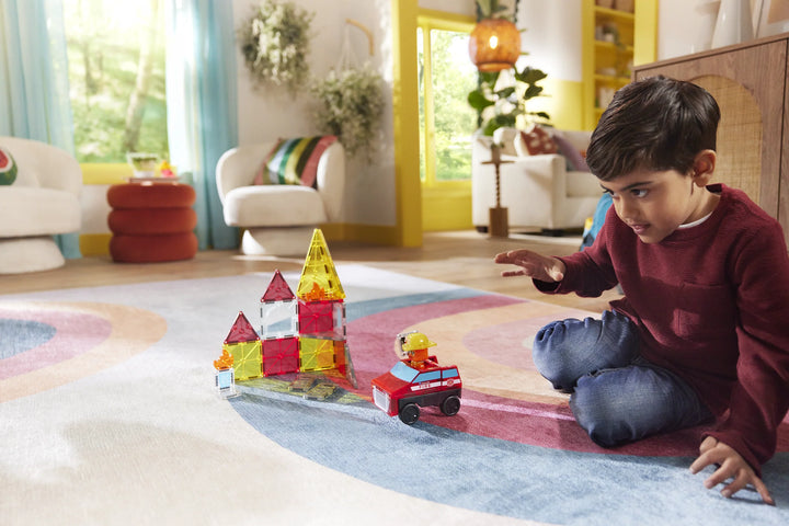 Valtech Magna-Tiles Fire Rescue 27 Piece Set