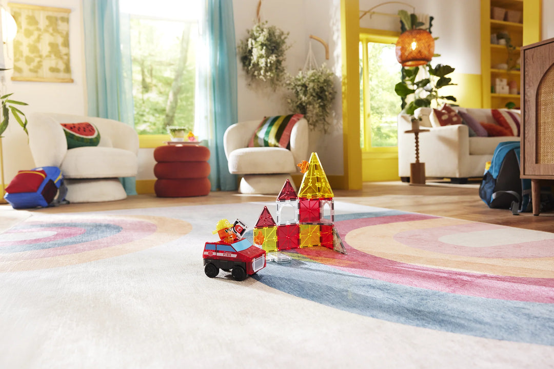 Valtech Magna-Tiles Fire Rescue 27 Piece Set