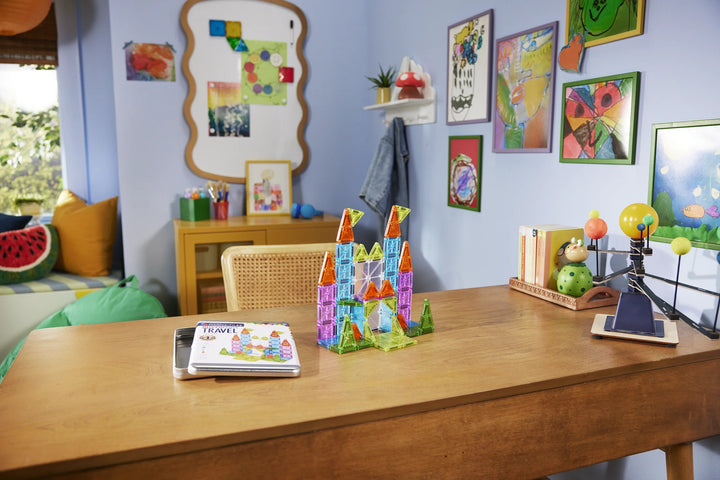 Valtech Magna-Tiles Travel Deluxe 55 Piece Set