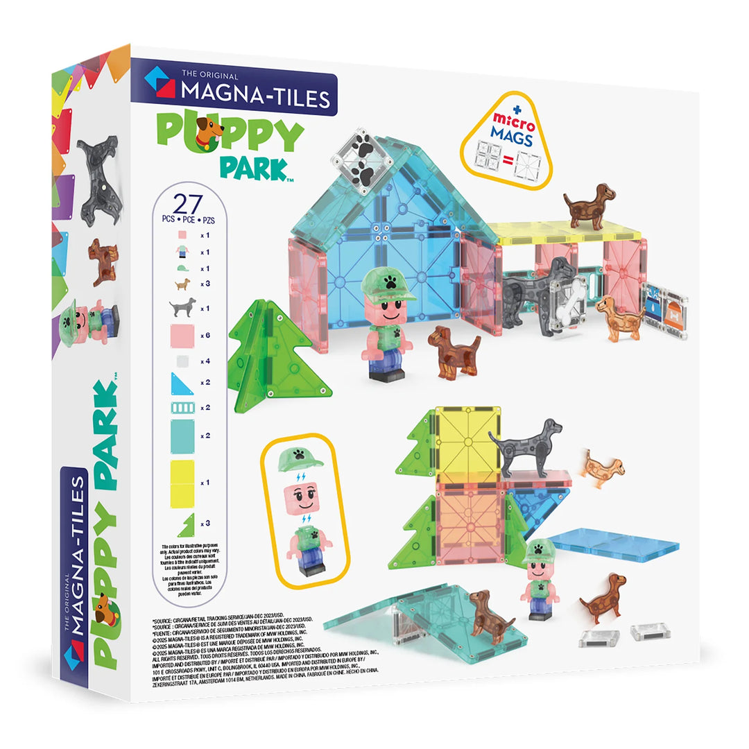 Valtech Magna-Tiles Puppy Park 27 Piece Set