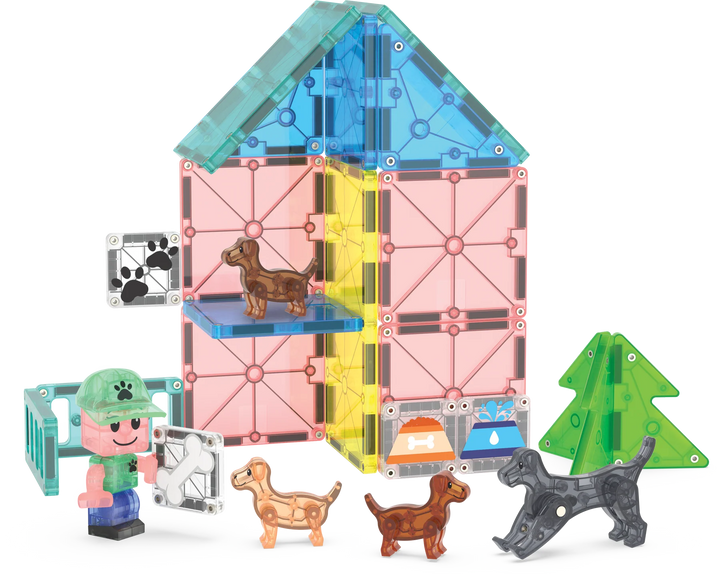Valtech Magna-Tiles Puppy Park 27 Piece Set