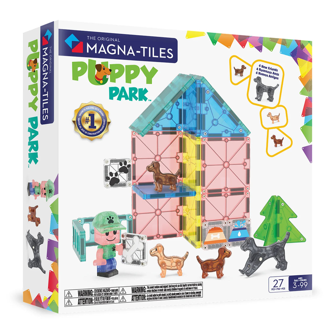 Valtech Magna-Tiles Puppy Park 27 Piece Set