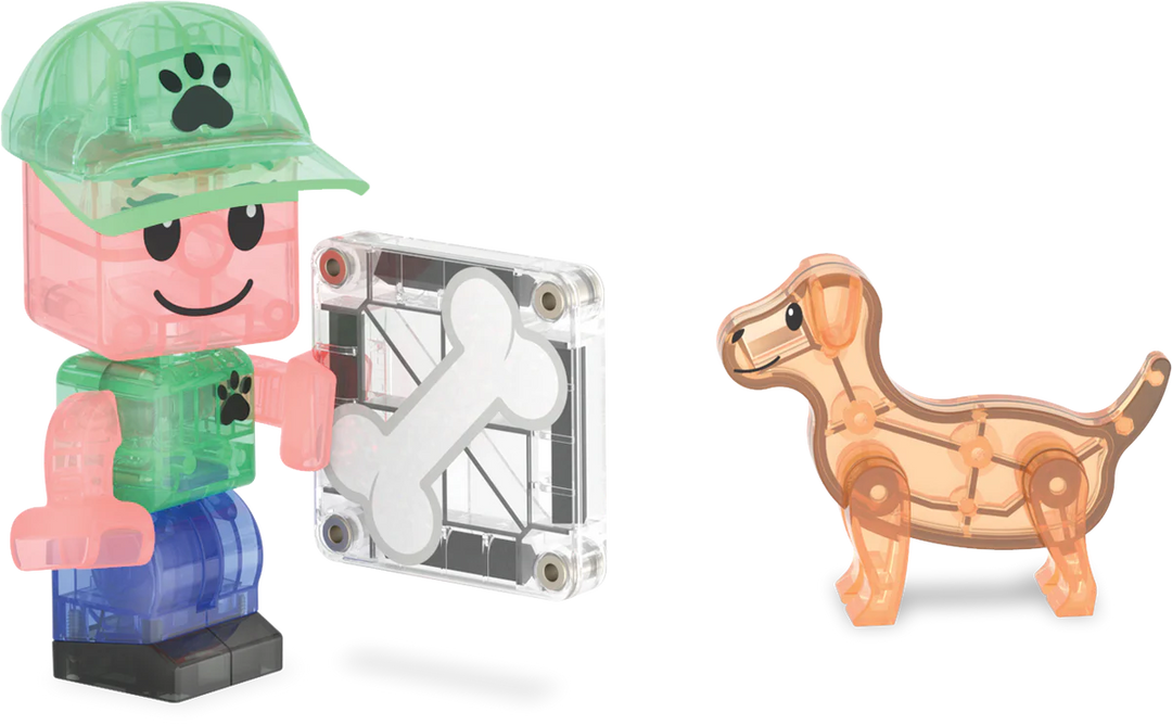 Valtech Magna-Tiles Puppy Park 27 Piece Set