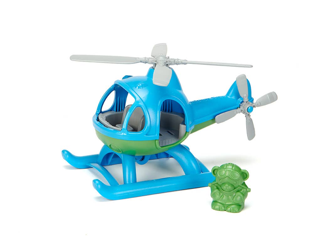 Green Toys Helicopter - Blue