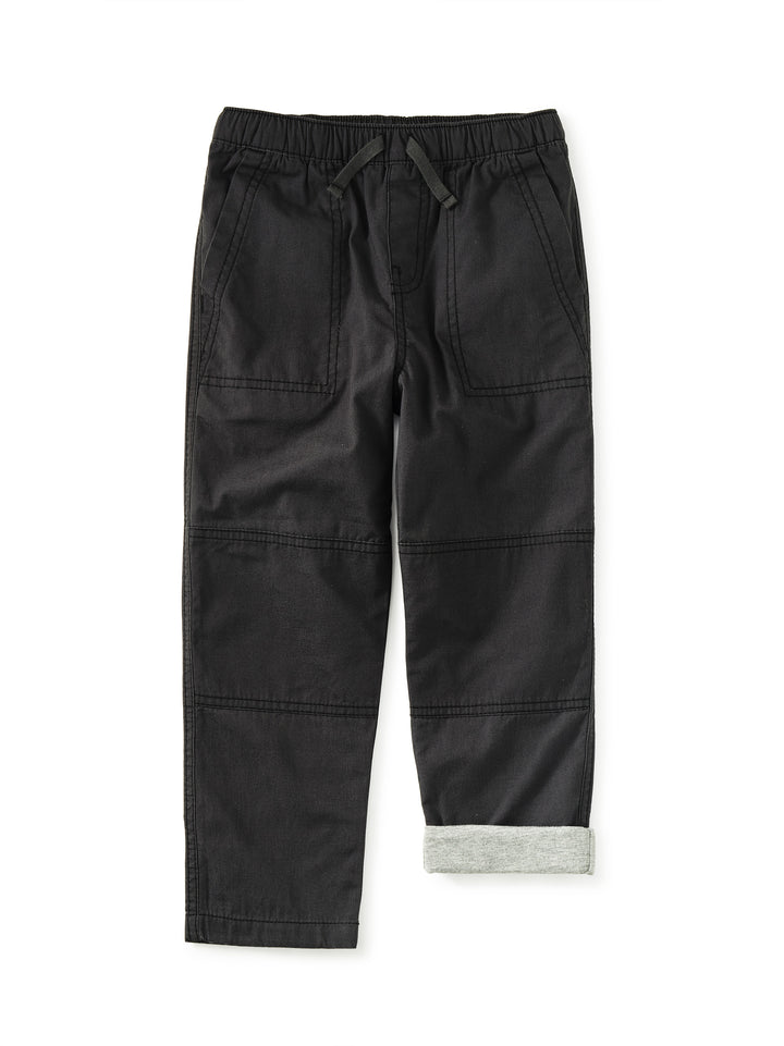 Tea Collection Cozy Does It Lined Pants - Pepper