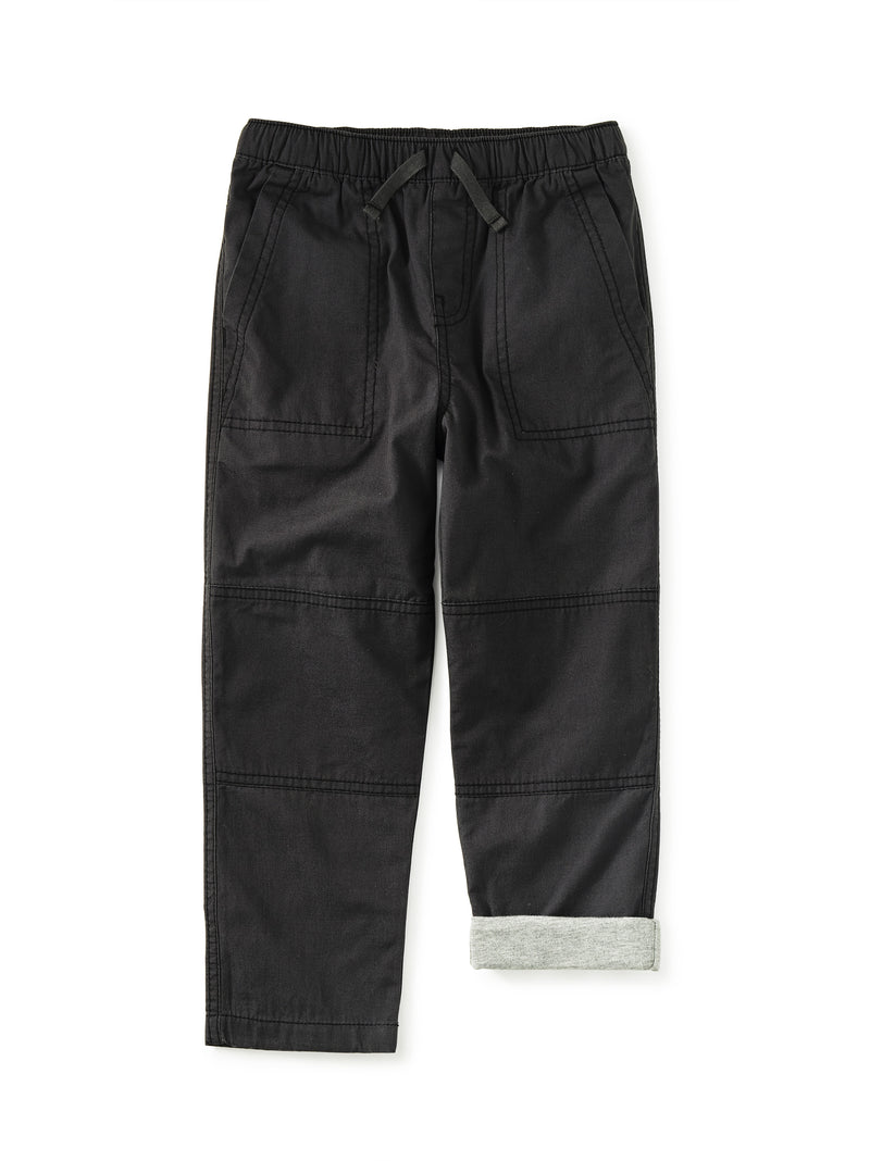 Tea Collection Cozy Does It Lined Pants - Pepper