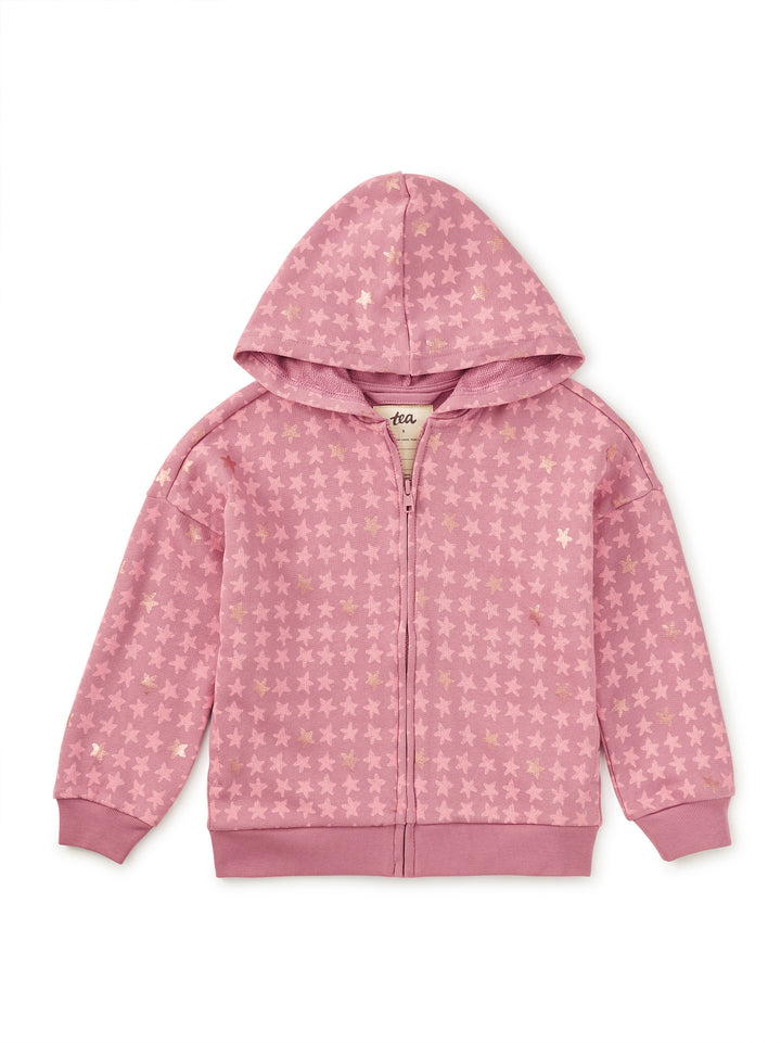 Tea Collection Easy Fit Hoodie - Metallic Stars