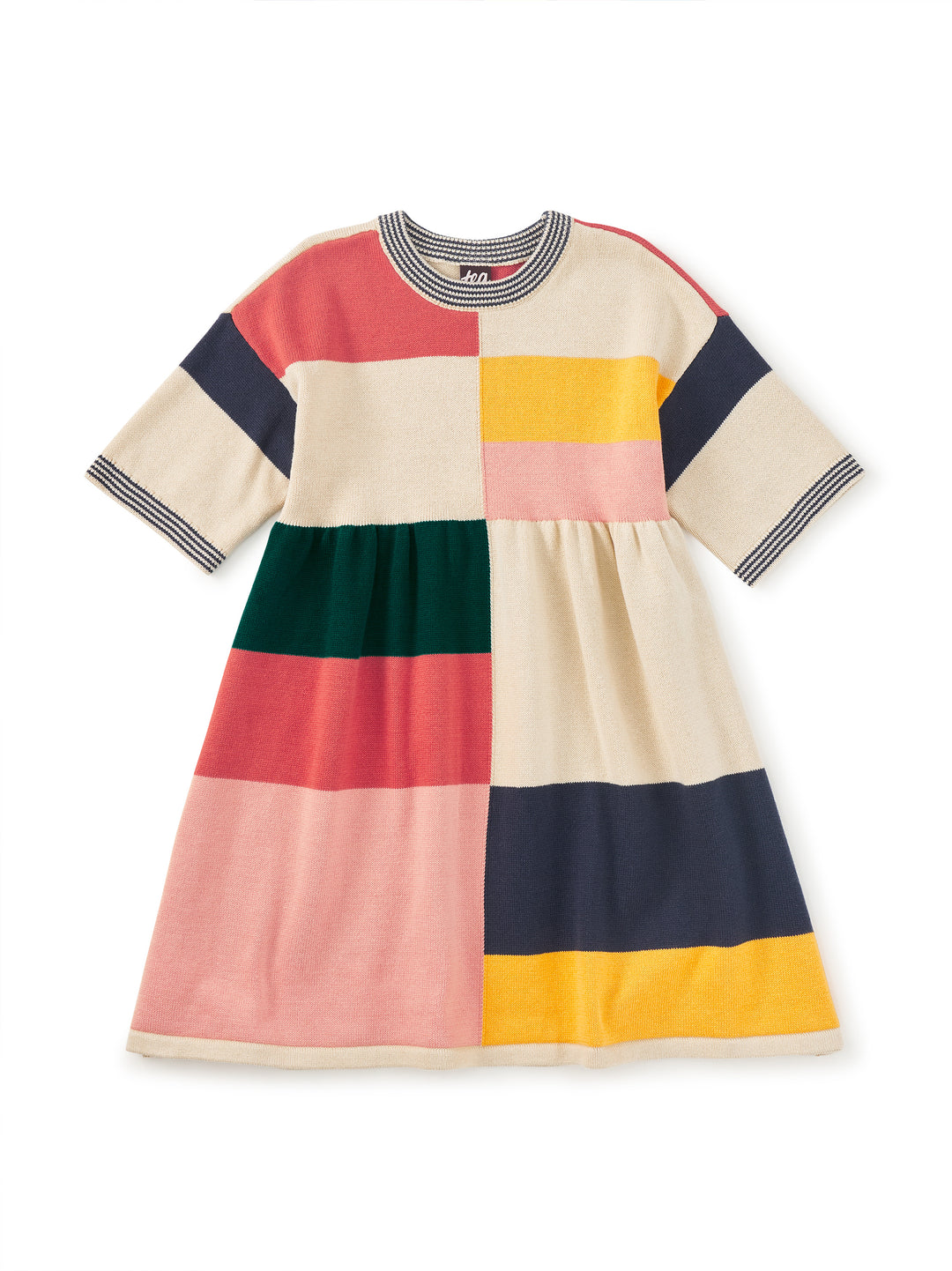 Tea Collection Colorblock Sweater Dress