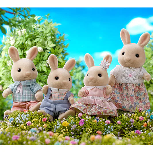 Calico Critters Milk Rabbit Family