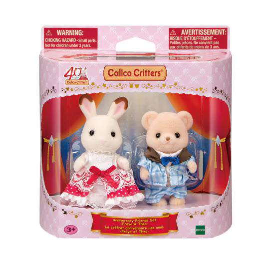 Calico Critters Anniversary Friends Set - Freya & Theo