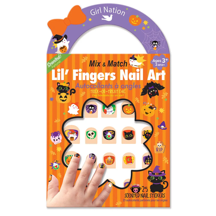 Girl Nation Lil' Fingers Nail Art Halloween Nail Stickers