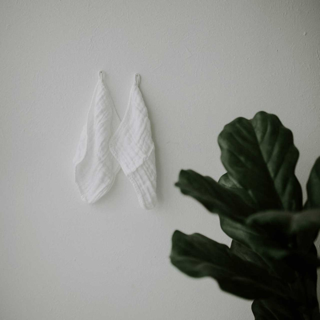 Parker Baby Co. Muslin Cotton Baby Washcloths - 6 Pack