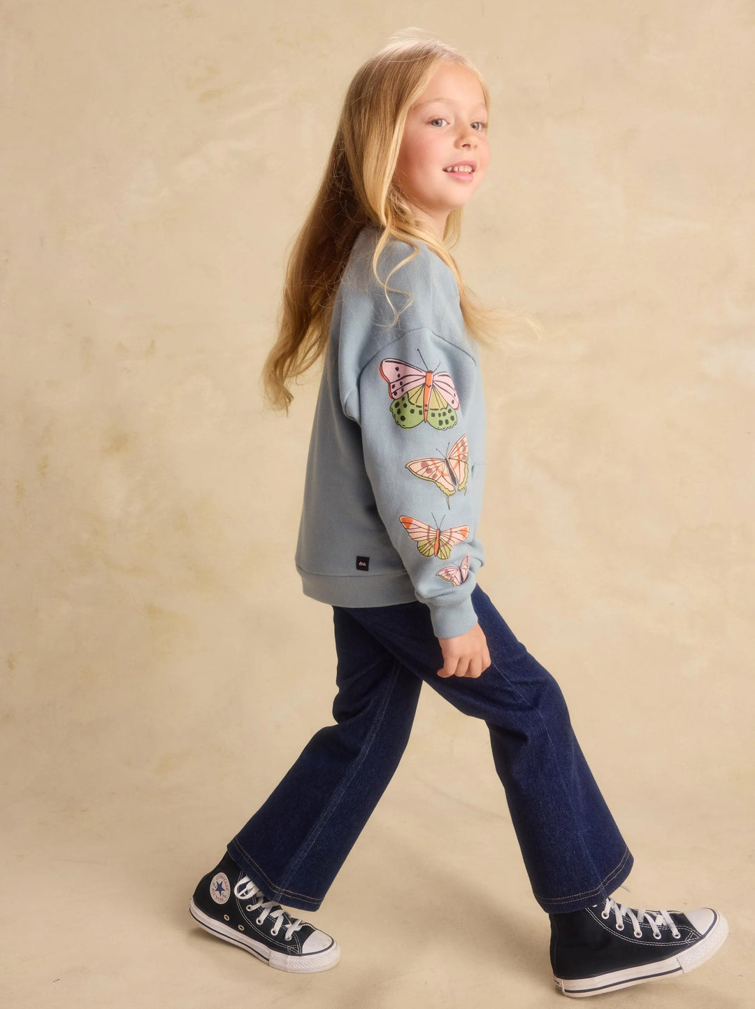 Tea Collection Butterfly Kanga Popover - Tourmaline
