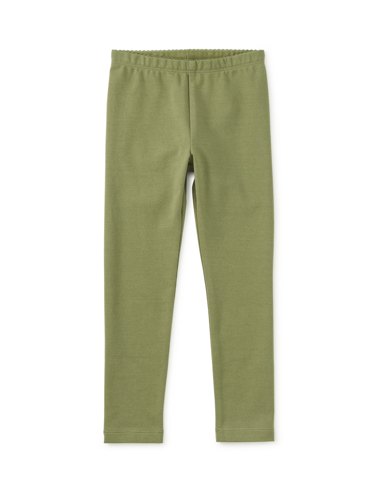 Tea Collection Solid Leggings - Loden Green