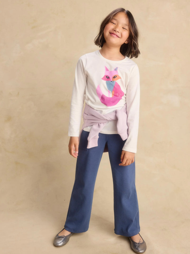 Tea Collection Flare For Fun Pocket Pants - Triumph