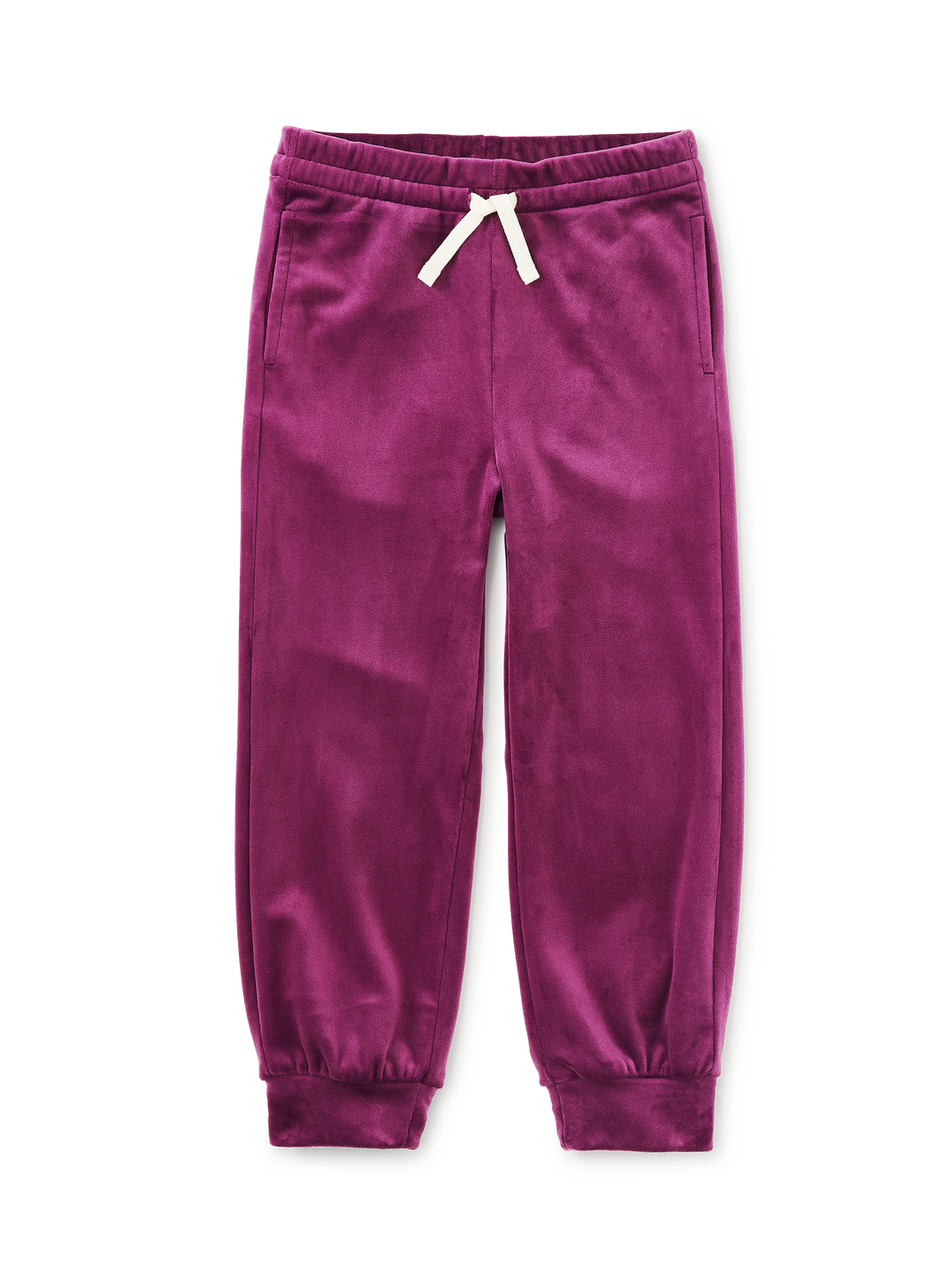 Tea Collection Easy Fit Very Velour Joggers - Cosmic Berry